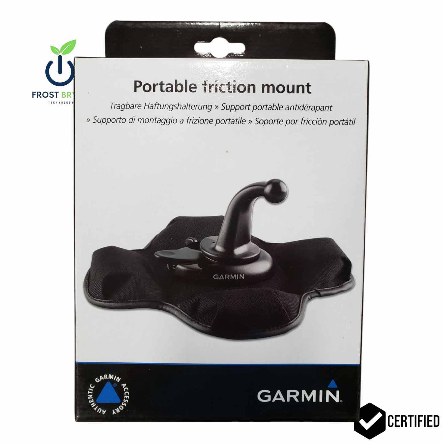 SEALED Garmin GPS Portable Friction Mount Nuvi & StreetPilot Mount 010-10908-00