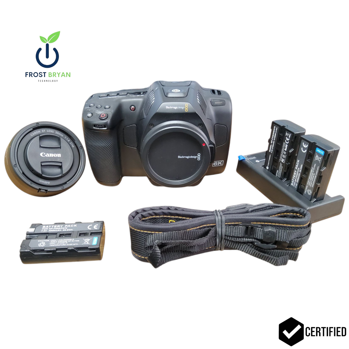 BlackMagic Design Pocket Cinema 6K G2 + Lens & Accessories