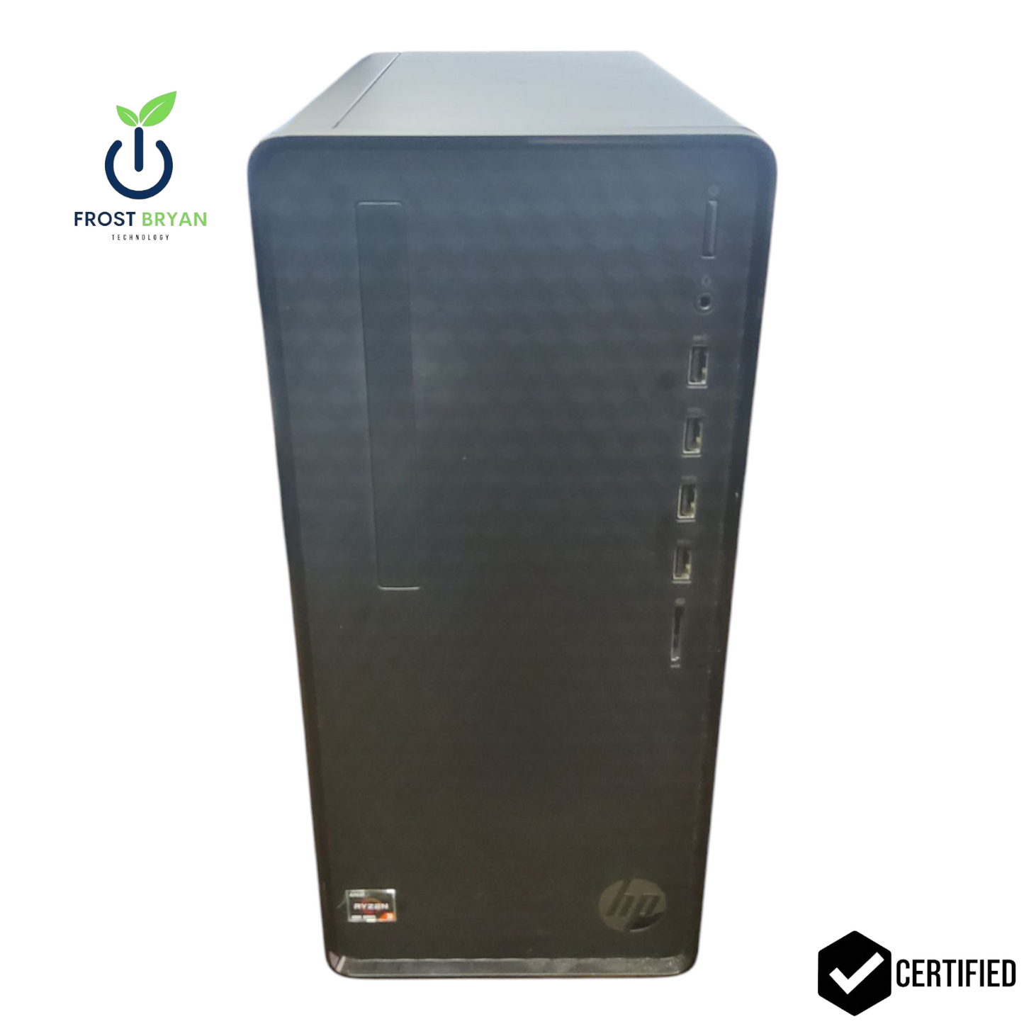 HP Desktop M01-F1214 Ryzen 3 4300G@3.80GHz 8GB RAM 256GB SSD NO OS GRADE B