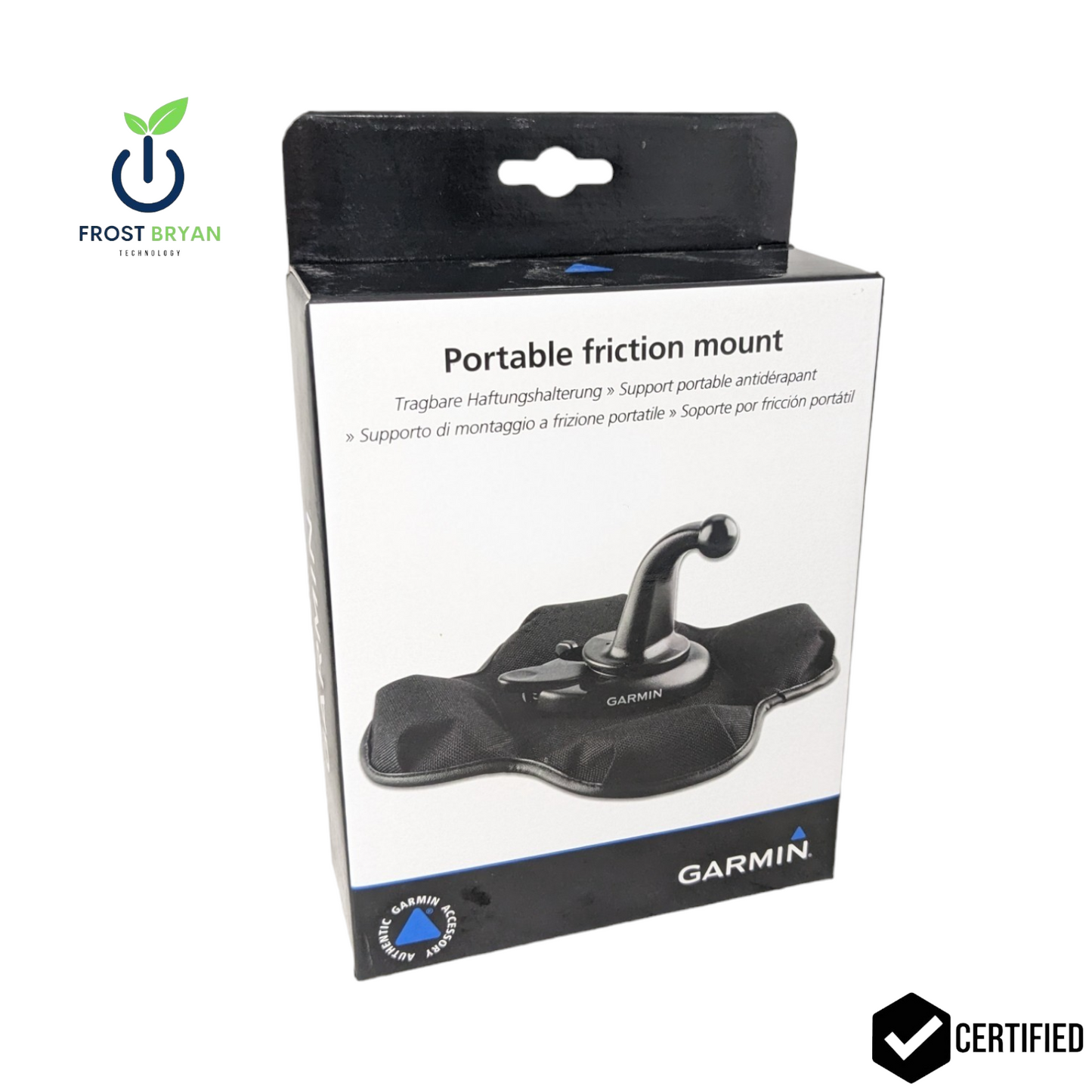 Garmin® - GPS- Portable Friction Mount - Nuvi & StreetPilot Mount