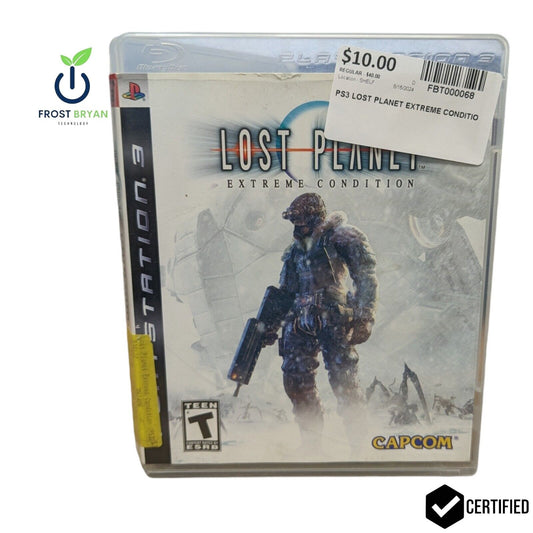 Lost Planet: Extreme Condition (Sony PlayStation 3 PS3, 2008) CIB