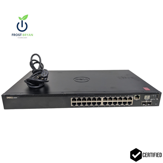 Dell N2024 24 Port Gigabit Ethernet Switch [NO RACK EARS INCLUDED]