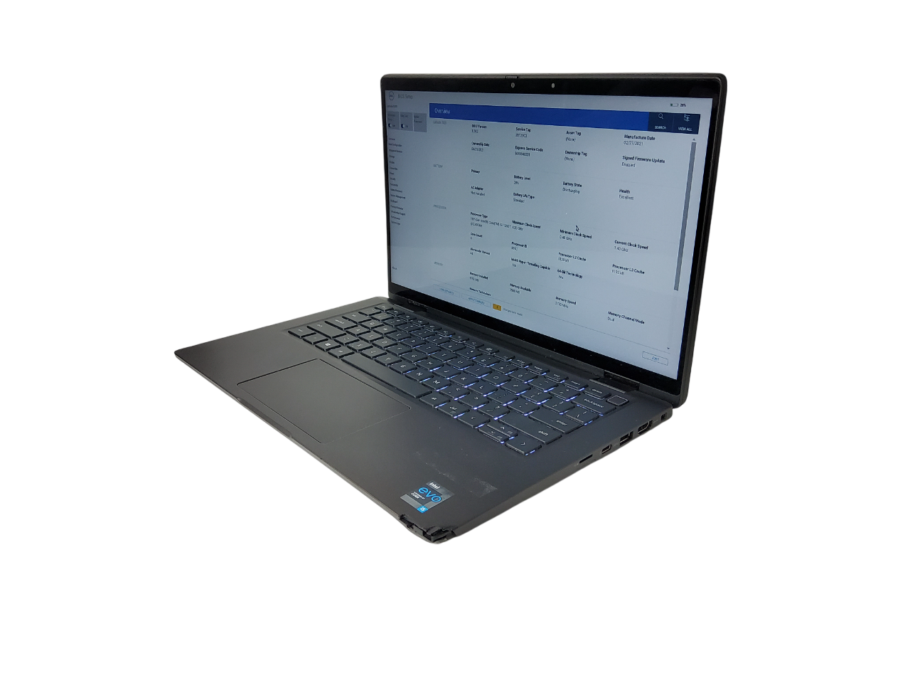 Dell Latitude 7420 Touchscreen 14" i5-1135G7 8GB RAM 256GB SSD No OS